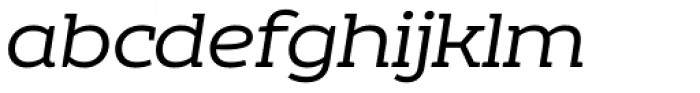 Echoes Slab Light Italic Font LOWERCASE