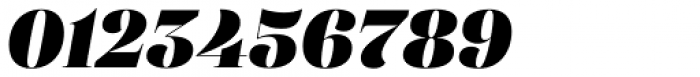 Eckhart Display Black Italic Font OTHER CHARS