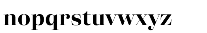 Eckhart Display Bold Font LOWERCASE