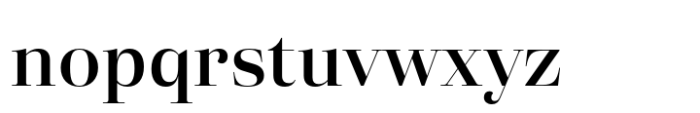 Eckhart Display Demi Bold Font LOWERCASE
