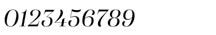 Eckhart Display Regular Italic Font OTHER CHARS