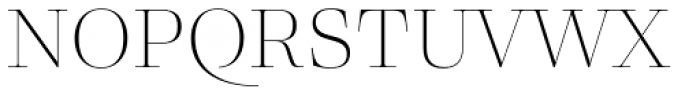 Eckhart Display Thin Font UPPERCASE