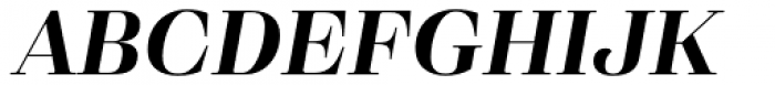 Eckhart Headline Bold Italic Font UPPERCASE