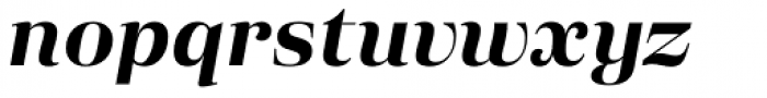 Eckhart Headline Bold Italic Font LOWERCASE