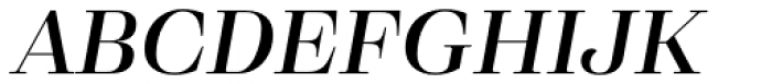 Eckhart Headline Demi Bold Italic Font UPPERCASE