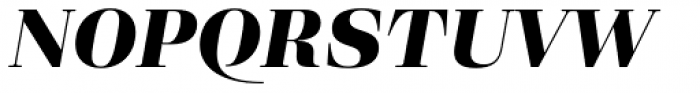 Eckhart Headline Extra Bold Italic Font UPPERCASE