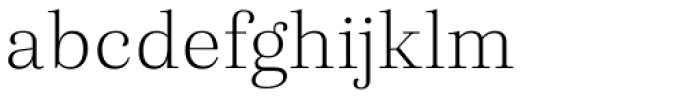 Eckhart Headline Light Font LOWERCASE