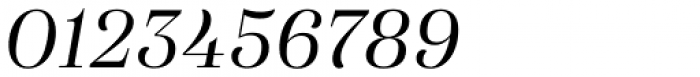 Eckhart Headline Regular Italic Font OTHER CHARS