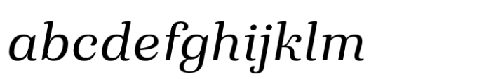 Eckhart Text Regular Italic FONT