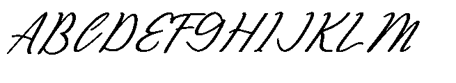 Eclair Au Lait Bold Italic Font UPPERCASE