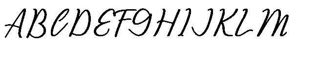 Eclair Au Lait Bold Font UPPERCASE