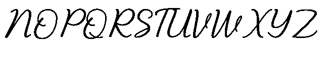 Eclair Au Lait Bold Font UPPERCASE