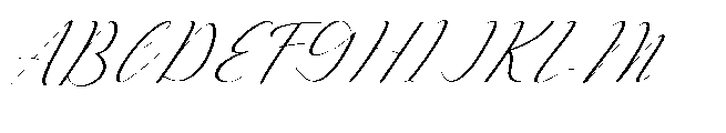 Eclair Au Lait Italic Font UPPERCASE