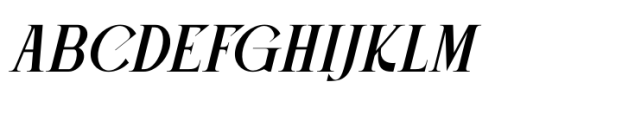 Eclassio Italic Font UPPERCASE