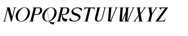 Eclassio Italic Font UPPERCASE