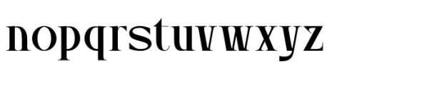 Eclassio Regular Font LOWERCASE