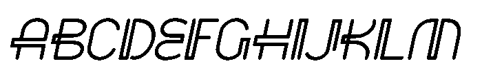 Eclectic Sans JNL Eclectic Sans Oblique JNL Regular FONT
