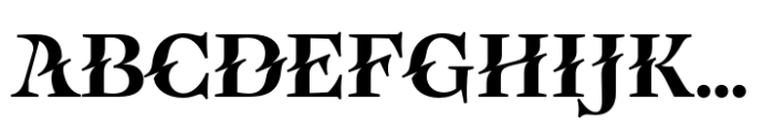 Eclectica Bold Titling Font UPPERCASE