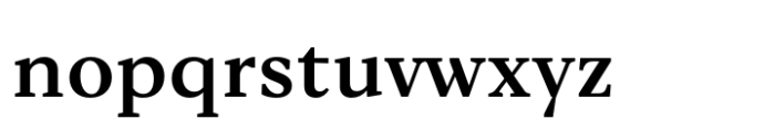 Eclectica Medium Font LOWERCASE
