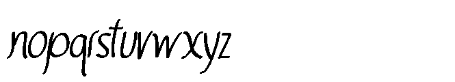 Eclipse Royale Font LOWERCASE