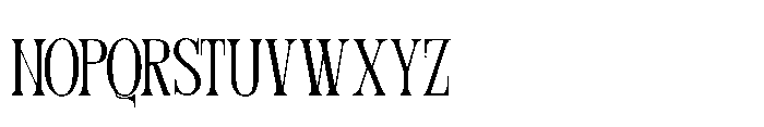 Eco Frey Regular Font UPPERCASE