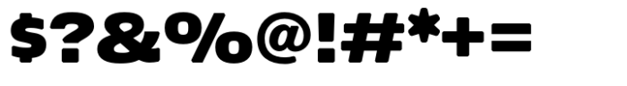 Econo Sans Black Expanded Font OTHER CHARS