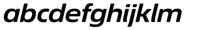 Econo Sans Bold Expanded Italic FONT
