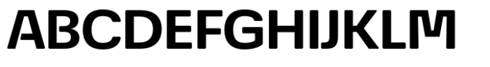 Econo Sans Bold Expanded Font UPPERCASE