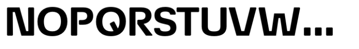 Econo Sans Bold Expanded Font UPPERCASE