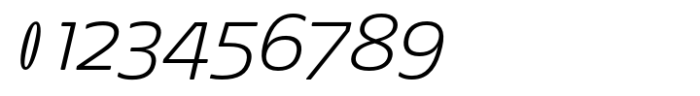 Econo Sans Light Expanded Italic Font OTHER CHARS