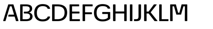 Econo Sans Medium Expanded Font UPPERCASE