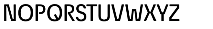 Econo Sans Medium Font UPPERCASE