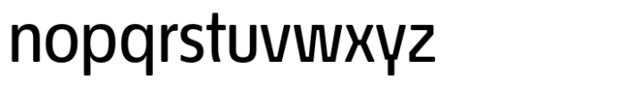 Econo Sans Medium Font LOWERCASE