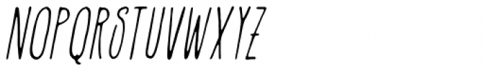 Ecriture Italic One Font LOWERCASE