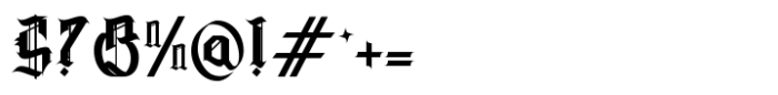 Ectagramz Font OTHER CHARS
