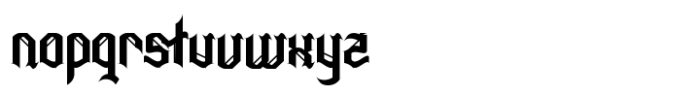Ectagramz Font LOWERCASE