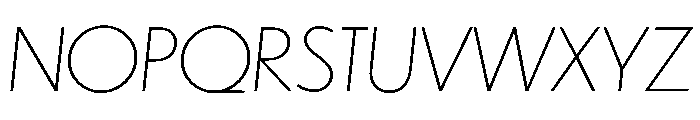 Edu Au Vic Wa Nt Extra Light Italic Font UPPERCASE