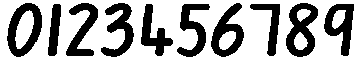 Edu NSW ACT Cursive Bold Font OTHER CHARS