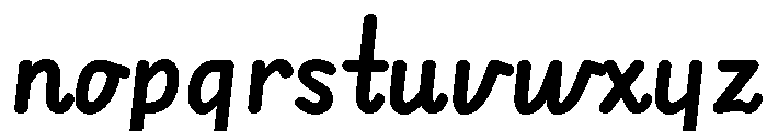Edu NSW ACT Hand Pre SemiBold Font LOWERCASE