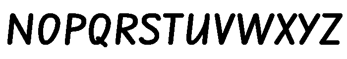 Edu Nsw Act Hand Cursive Bold Font UPPERCASE