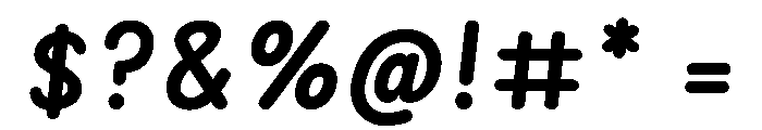 Edu Nsw Act Hand Precursive Bold Font OTHER CHARS