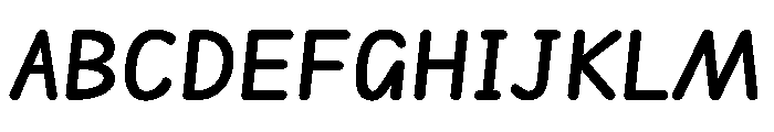 Edu Nsw Act Hand Precursive Bold Font UPPERCASE
