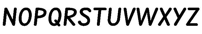 Edu Nsw Act Hand Precursive Bold Font UPPERCASE