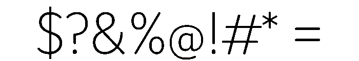 Edu Nsw Act Hand Precursive Extra Light Font OTHER CHARS