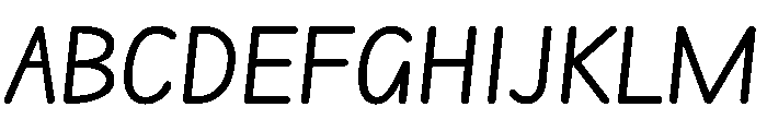 Edu Nsw Act Hand Precursive Medium Font UPPERCASE