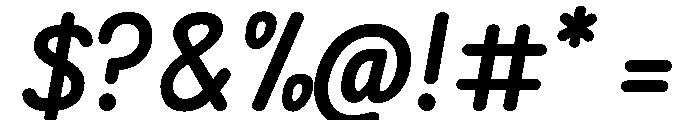 Edu Nsw Act Hand Precursive Semibold Font OTHER CHARS