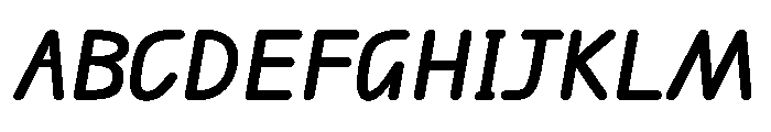 Edu QLD Hand Bold Font UPPERCASE