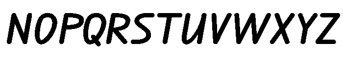 Edu QLD Hand Bold Font UPPERCASE