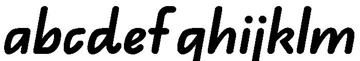 Edu QLD Hand Bold FONT