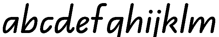 Edu QLD Hand Medium FONT
